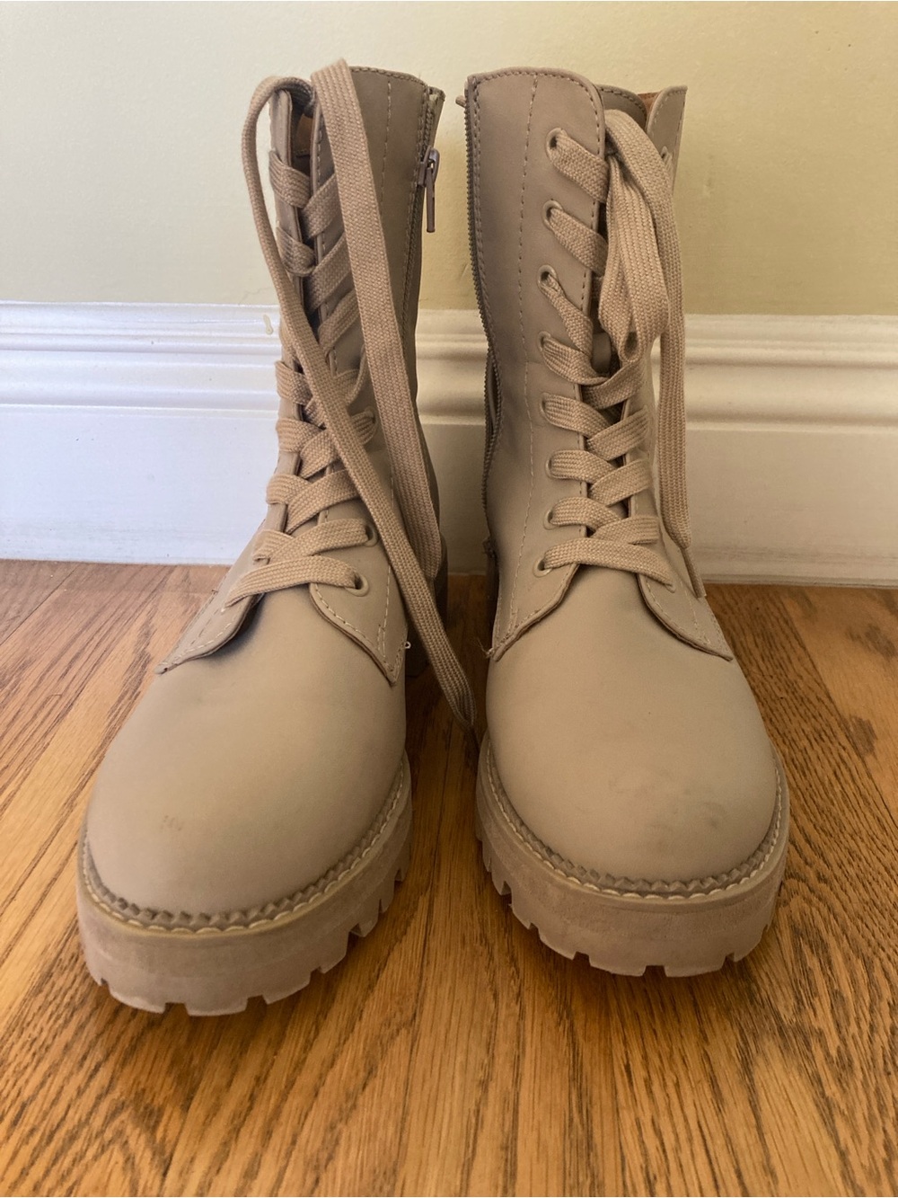Brand new combat boots